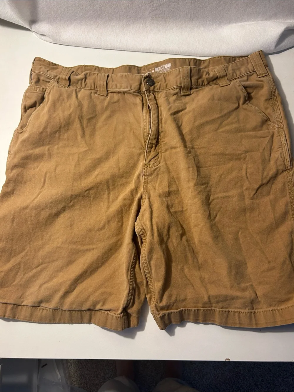 Carhartt Men’s Brown/Tan Workwear Shorts